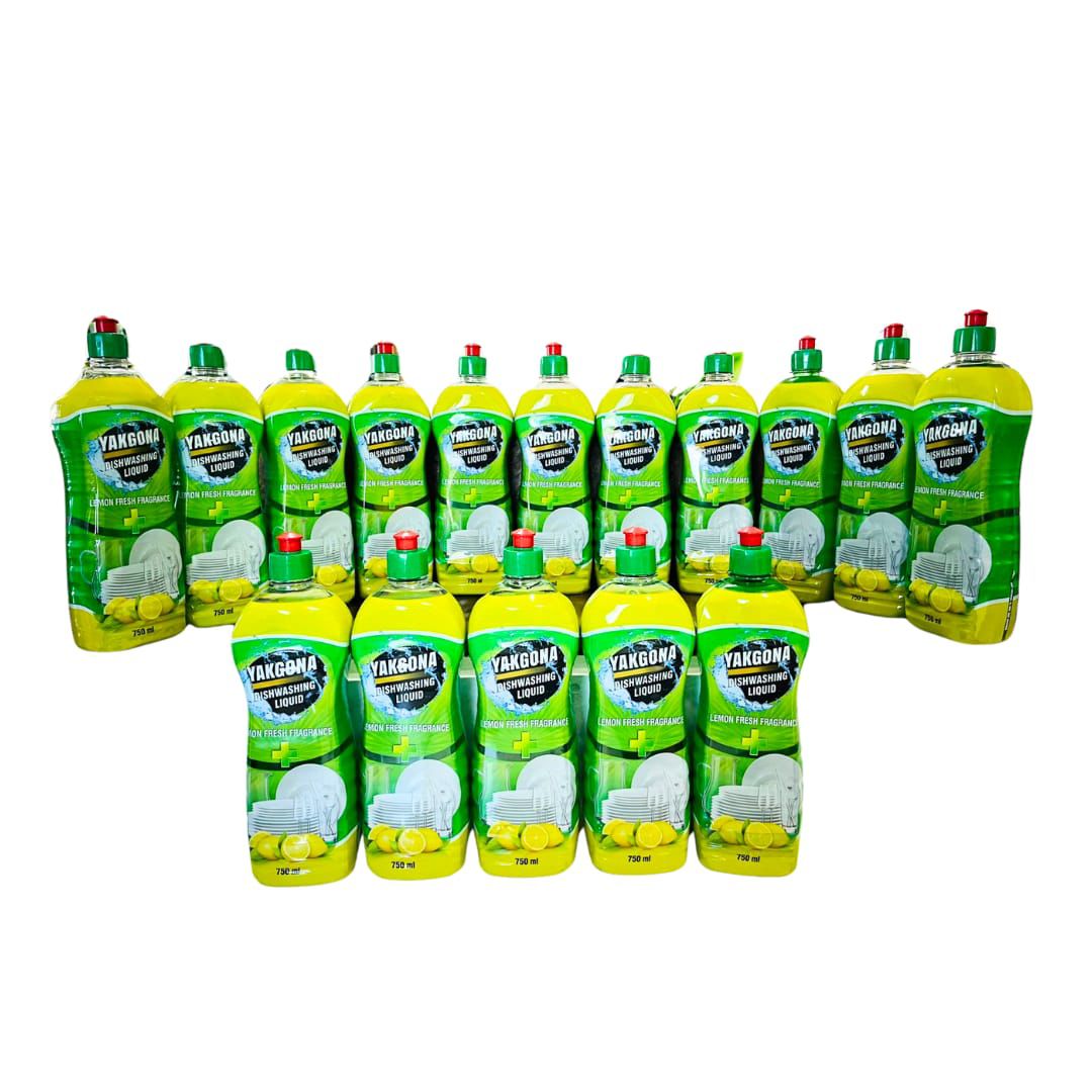 Yakgona Dishwashing Liquid 750ml X 16