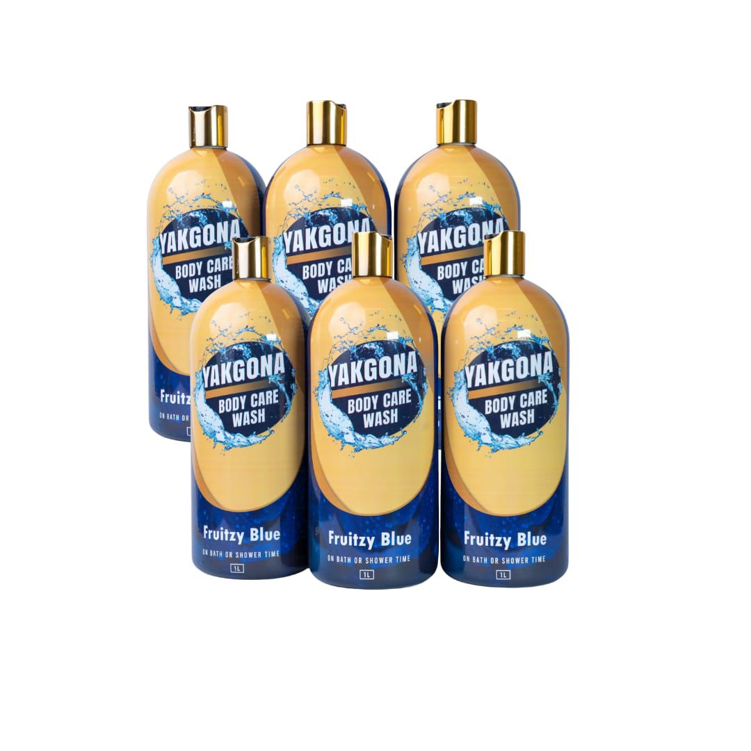 Yakgona Body Care Wash-Fruitzy Blue 1L X 12 image 2