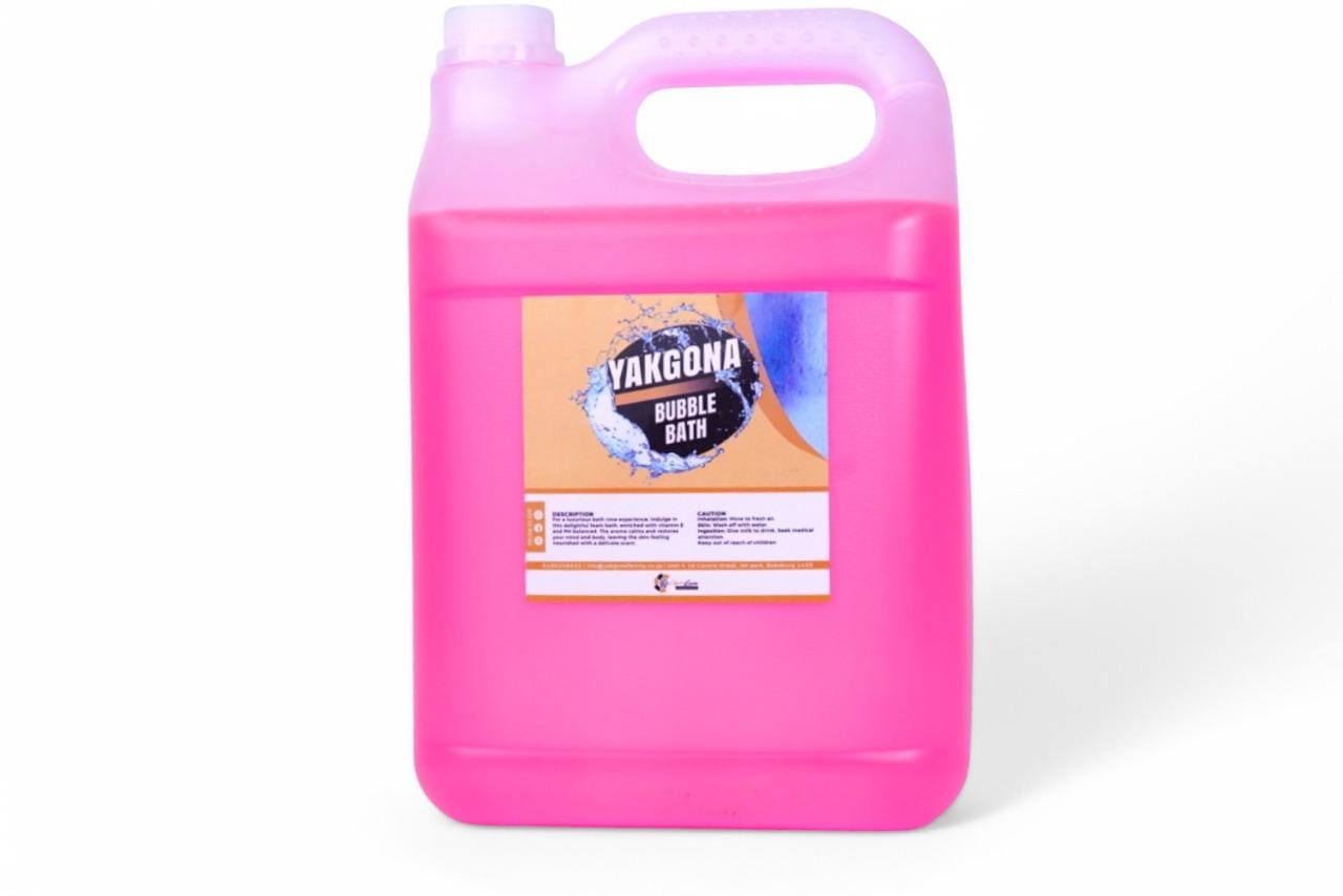 Yakgona Bubble Bath Pink 5L