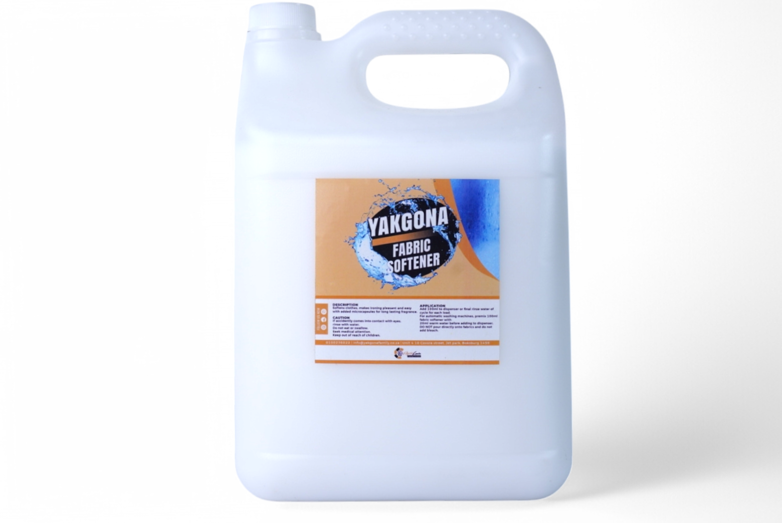 Yakgona Fabric Softener White-5l