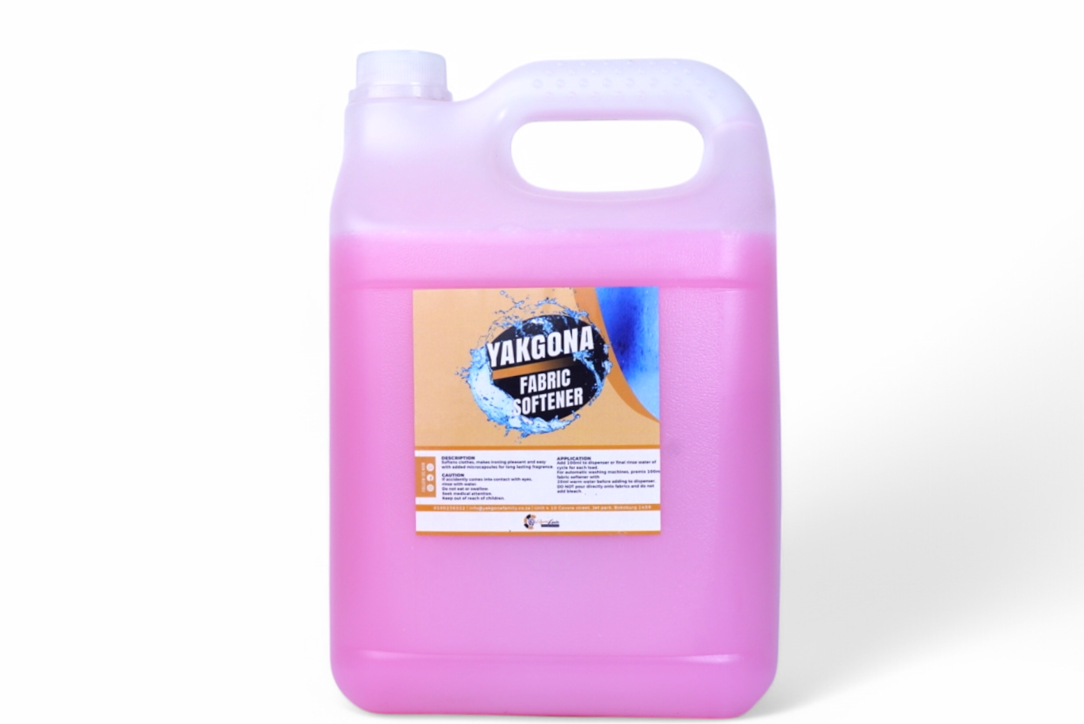 Yakgona Fabric Softener Pink- 5l